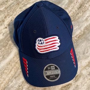 Youth Size snap back New England Revolution Hat